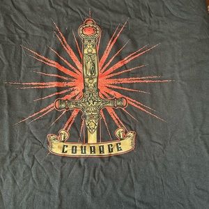 NWOT Gryffindor black shirt size XL